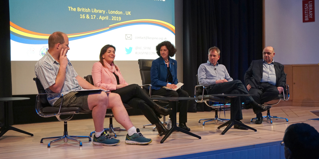 Frank von Delft, Daria Donati, Barbara Domayne-Hayman, Iain Thomas, Martino Picardo - UK SPINE 2019 Conference